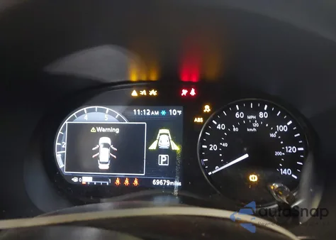 2021 Nissan Kicks Sv Xtronic Cvt z USA, uszkodzony, nr VIN 3N1CP5CV4ML532229